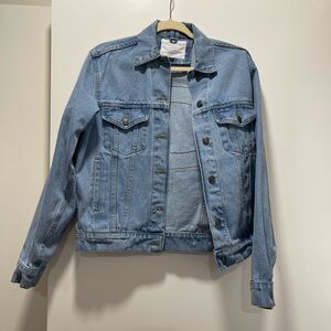Classic Blue Denim Jean Jacket